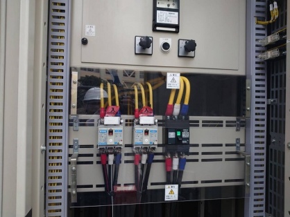 動力設備電源用の配線配管電気工事